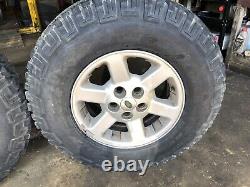 Range Rover P38 Discovery 2 Td5 Off Road 16 Alloy Wheels Tyres Lt235/80/16