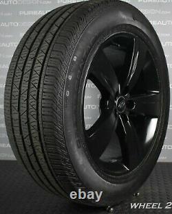 Range Rover Velar 19 Viper Black Alloy Wheels And Continental Mud & Snow Tyres