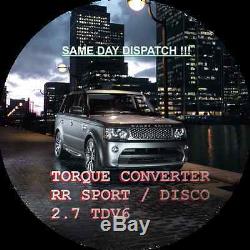 Range Rover discovery, 2.7 tdv6,2.7d, disco 3, LRD, LRD3, TQB500090, Torque converter