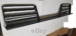 Rear Step Land Rover Discovery / Defender Powder Coated Black BA 172B
