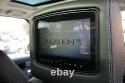 Rosen Av7900 Twin Touchscreen DVD Monitor Headrest Range Rover Vogue Sport Disco