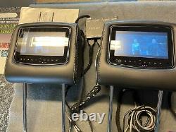 Rosen Av7900 Twin Touchscreen DVD Monitor Headrest Range Rover Vogue Sport Disco