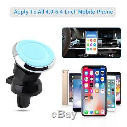 Rotatable Magnetic Phone Holder Mount Car Air Vent Interior Accessories