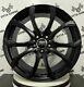 Set 4 Alloy Wheels Compatible Range Rover Evoque Velar Discovery By 19
