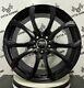 Set 4 Alloy Wheels Compatible Range Rover Evoque Velar Discovery From 20 New