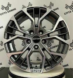 Set 4 alloy wheels compatible range rover evoque velar discovery 17 NEW