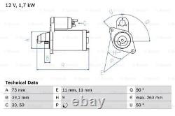 Starter Motor AIM Fits Land Rover Range Discovery 3.5 3.9 4.0 4.3 4.6 #1