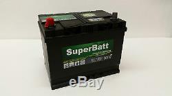 SuperBatt 072 Battery Land Rover 90/110 DEFENDER DISCOVERY 1&2 RANGE ROVER -02