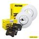 TEXTAR Brake Discs & Pads Rear Fits Land Rover Discovery Range Rover Sport