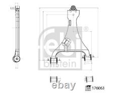 TRACK CONTROL ARM FOR LAND ROVER DISCOVERY/IV/VAN LR4/SUV RANGE/SPORT 2.7L 6cyl