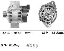 WAI Alternator 85AMP for Rover 416 1.6 1995-2000 WA21901N