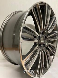 X4 22 TS-012 Style Alloys Gunmetal To Fit Range Rover Vogue Sport Discovery 4 5